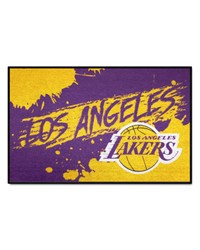 Los Angeles Lakers Starter Mat Slogan by   