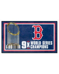 Boston Red Sox 3x5 Rug Dynasty by   