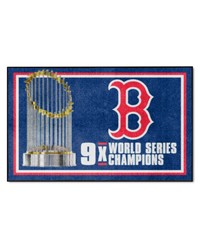 Boston Red Sox 4x6 Rug Dynasty by   