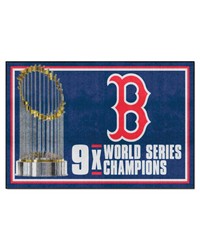 Boston Red Sox 5x8 Rug Dynasty by   