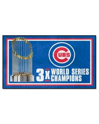 Chicago Cubs 3x5 Rug Dynasty by   