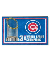 Chicago Cubs 4x6 Rug Dynasty by   