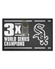 Fan Mats  LLC Chicago White Sox Starter Mat Black