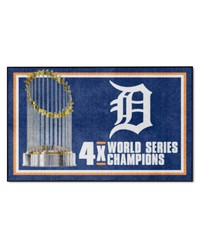 Detroit Tigers 4x6 Rug Dynasty by   