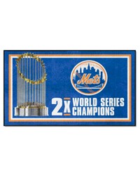 New York Mets 3x5 Rug Dynasty by   