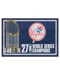 New York Yankees 5x8 Rug Dynasty by   