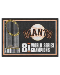 San Francisco Giants 5x8 Rug Dynasty by   