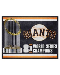 San Francisco Giants 8x10 Rug Dynasty by   