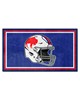 Fan Mats  LLC Buffalo Bills 3x5 Rug Retro Blue