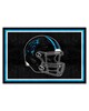 Fan Mats  LLC Carolina Panthers 5x8 Rug Black