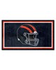 Fan Mats  LLC Chicago Bears 3x5 Rug Retro Blue