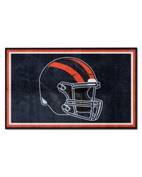 Chicago Bears 4x6 Rug Retro by   