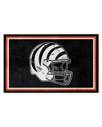 Cincinnati Bengals 4x6 Rug by   