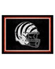 Fan Mats  LLC Cincinnati Bengals 8x10 Rug Black