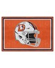 Fan Mats  LLC Denver Broncos 5x8 Rug Orange