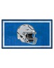 Fan Mats  LLC Detroit Lions 3x5 Rug Retro Blue