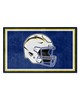 Fan Mats  LLC Los Angeles Chargers 4x6 Rug Navy