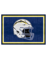 Los Angeles Chargers 5x8 Rug by   