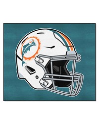 Miami Dolphins Tailgater Mat Retro by   