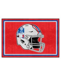 New England Patriots 5x8 Rug Retro by   