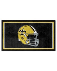 New Orleans Saints 3x5 Rug Retro by   