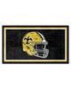 Fan Mats  LLC New Orleans Saints 3x5 Rug Retro Black