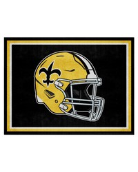 New Orleans Saints 8x10 Rug Retro by   