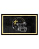 Fan Mats  LLC New Orleans Saints 3x5 Rug Black