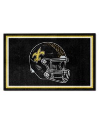 New Orleans Saints 4x6 Rug by   