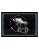 Fan Mats  LLC Philadelphia Eagles 5x8 Rug Black