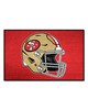 Fan Mats  LLC San Francisco 49ers Starter Mat Retro Red