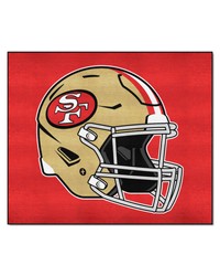 San Francisco 49ers Tailgater Mat Retro by   