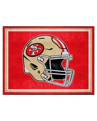 San Francisco 49ers 8x10 Rug Retro by   