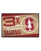 Fan Mats  LLC Stanford Cardinal Starter Mat Dynasty Tan