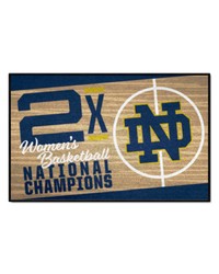 Notre Dame Fighting Irish Starter Mat Dynasty by   