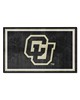 Fan Mats  LLC Colorado Buffaloes 5x8 Rug Black