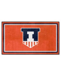 Illinois Illini 3x5 Rug by   