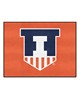 Fan Mats  LLC Illinois Illini All-Star Mat Orange