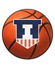 Fan Mats  LLC Illinois Illini Basketball Mat Orange