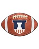 Fan Mats  LLC Illinois Illini Football Mat Brown