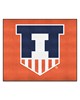 Fan Mats  LLC Illinois Illini Tailgater Mat Orange