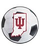 Fan Mats  LLC Indiana Hooisers Soccer Ball Mat White