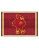 Fan Mats  LLC Iowa State Cyclones 5x8 Rug Red