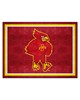 Fan Mats  LLC Iowa State Cyclones 8x10 Rug Red