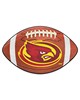 Fan Mats  LLC Iowa State Cyclones Football Mat Brown