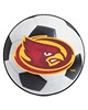 Fan Mats  LLC Iowa State Cyclones Soccer Ball Mat White