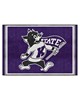 Fan Mats  LLC Kansas State Wildcats 5x8 Rug Purple