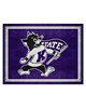 Fan Mats  LLC Kansas State Wildcats 8x10 Rug Purple