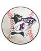 Fan Mats  LLC Kansas State Wildcats Baseball Mat White