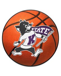 Kansas State Wildcats Basketball Mat by   